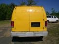 2000 Yellow Ford E Series Van E250 Commercial  photo #6