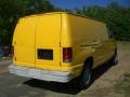 2000 Yellow Ford E Series Van E250 Commercial  photo #7