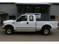 2000 Oxford White Ford F250 Super Duty XLT Extended Cab 4x4  photo #2