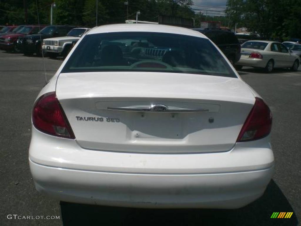 2000 Taurus SES - Vibrant White / Medium Graphite photo #6