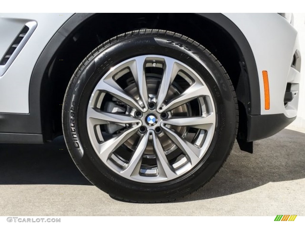 2019 X3 sDrive30i - Glacier Silver Metallic / Black photo #9