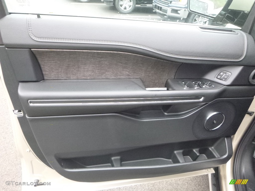 2018 Ford Expedition Limited 4x4 Ebony Door Panel Photo #129860746