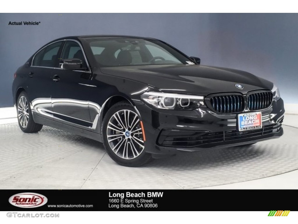 2019 5 Series 530e iPerformance Sedan - Jet Black / Black photo #1