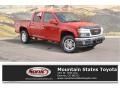 Fire Red 2011 GMC Canyon SLE Crew Cab 4x4
