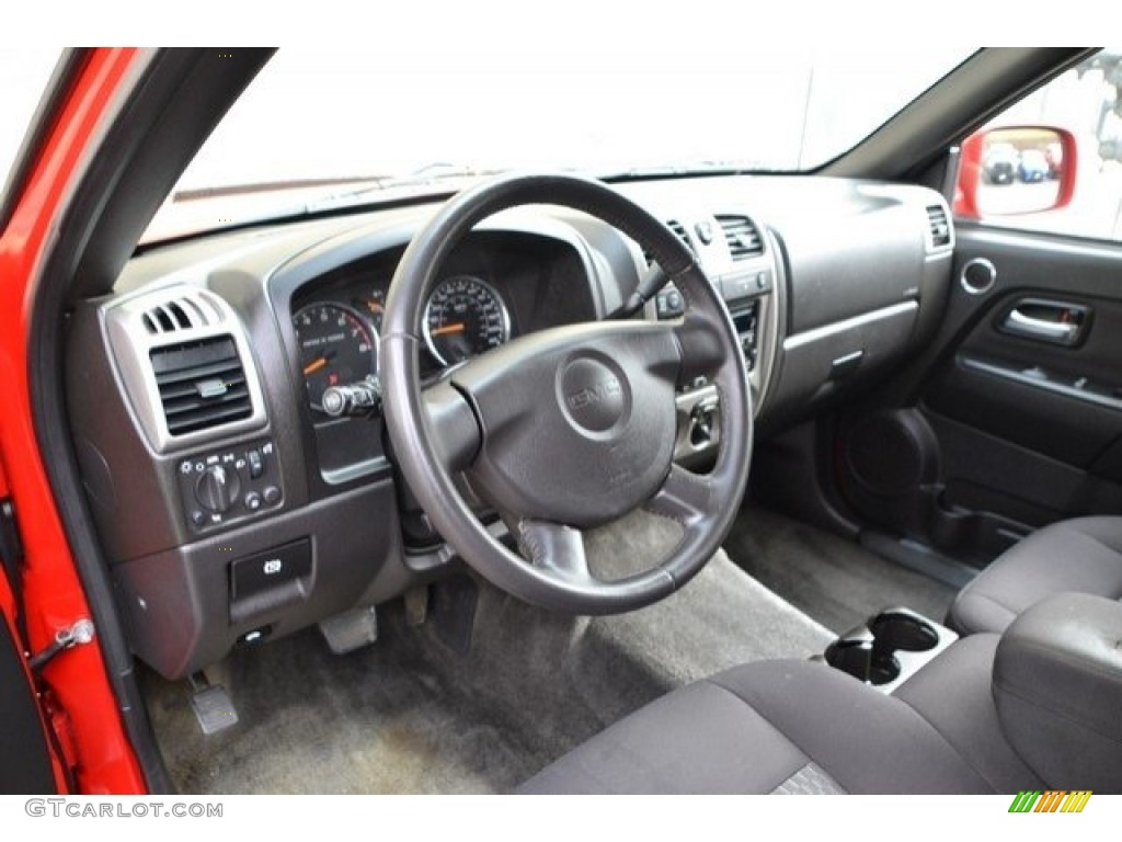 2011 Canyon SLE Crew Cab 4x4 - Fire Red / Ebony photo #10