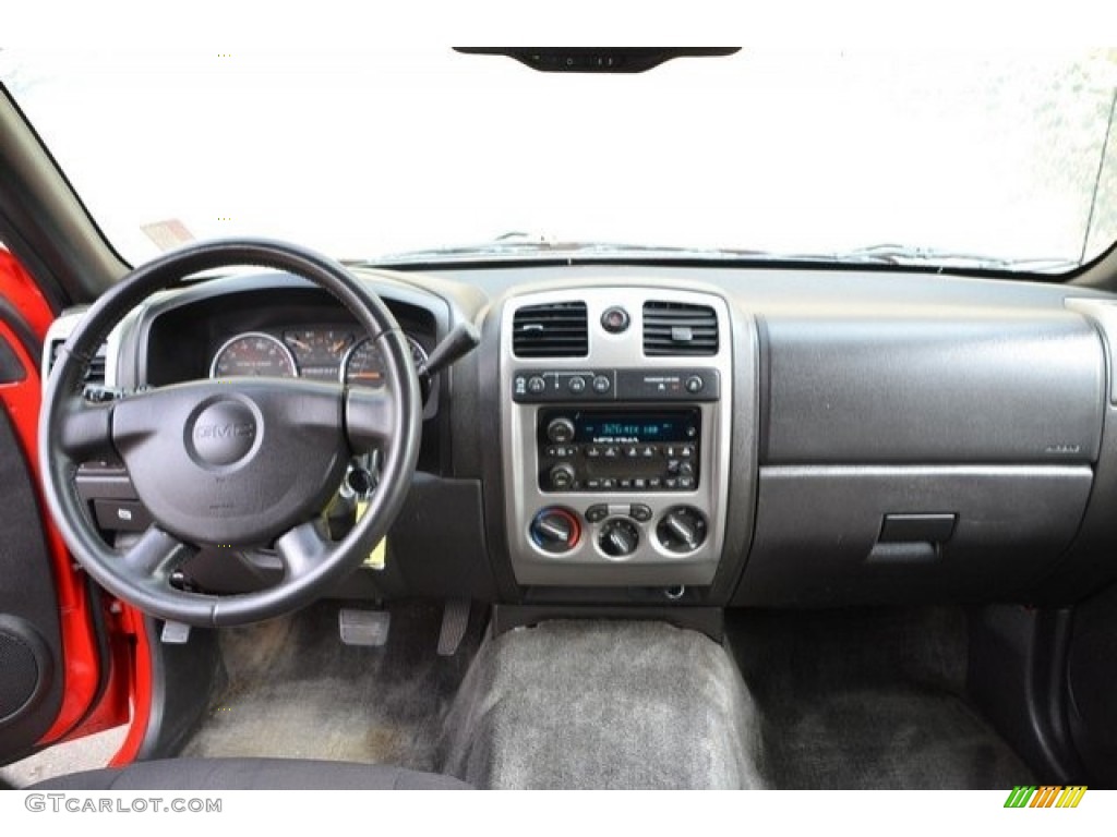 2011 Canyon SLE Crew Cab 4x4 - Fire Red / Ebony photo #13