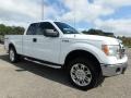 Oxford White - F150 XLT SuperCab 4x4 Photo No. 4