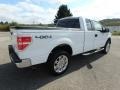 Oxford White - F150 XLT SuperCab 4x4 Photo No. 10