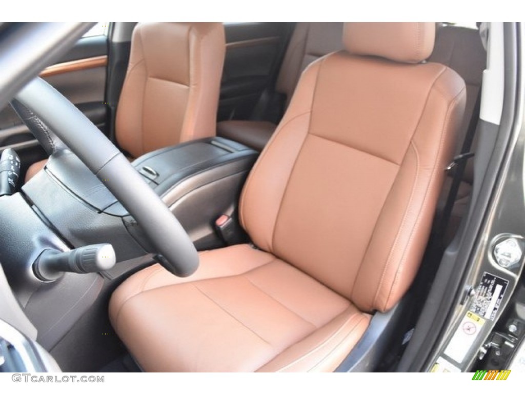 Saddle Tan Interior 2019 Toyota Highlander Limited AWD Photo #129863278