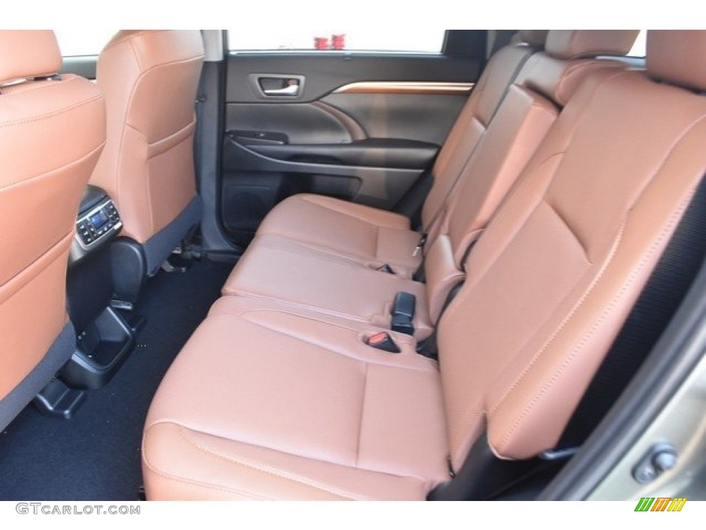 Saddle Tan Interior 2019 Toyota Highlander Limited AWD Photo #129863452