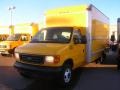 2005 Yellow Ford E Series Cutaway E350 Commercial Moving Truck  photo #4