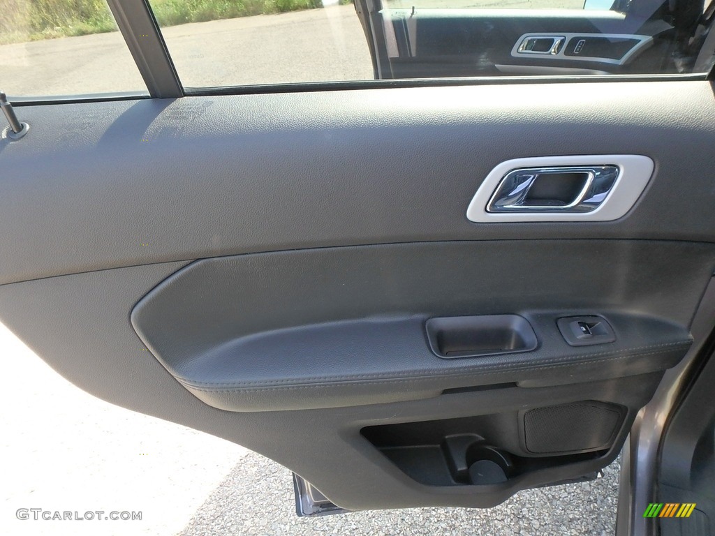 2013 Explorer XLT 4WD - Sterling Gray Metallic / Charcoal Black photo #20