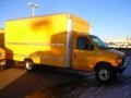 2005 Yellow Ford E Series Cutaway E350 Commercial Moving Truck  photo #5