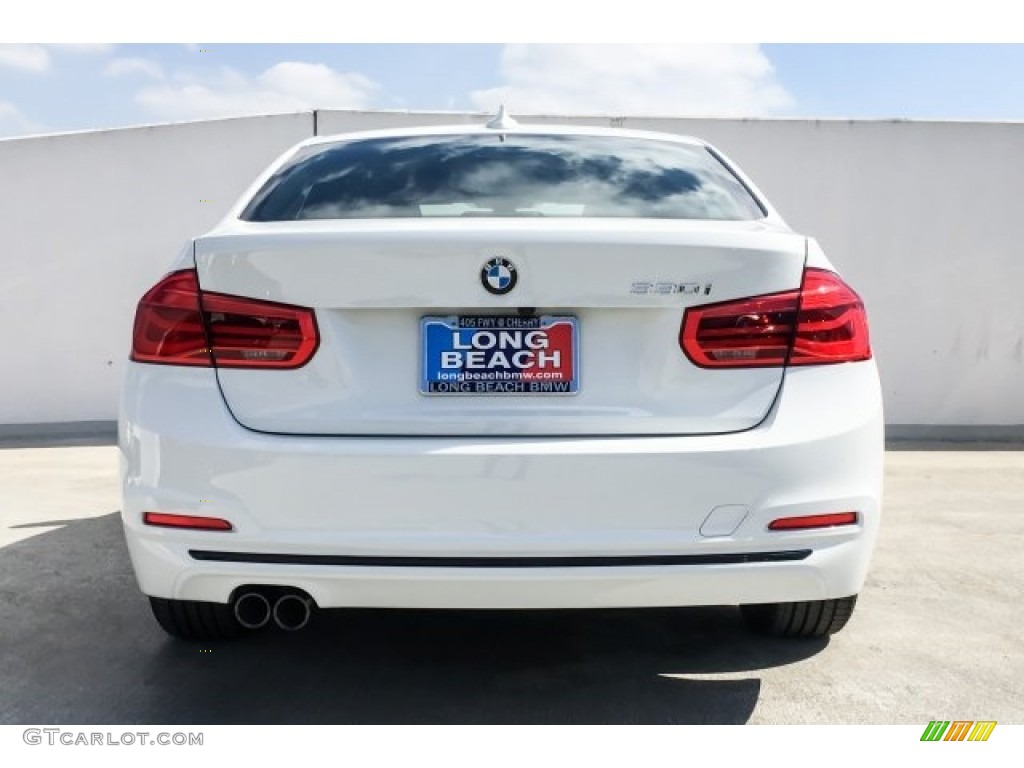 2018 3 Series 330i Sedan - Alpine White / Black photo #3