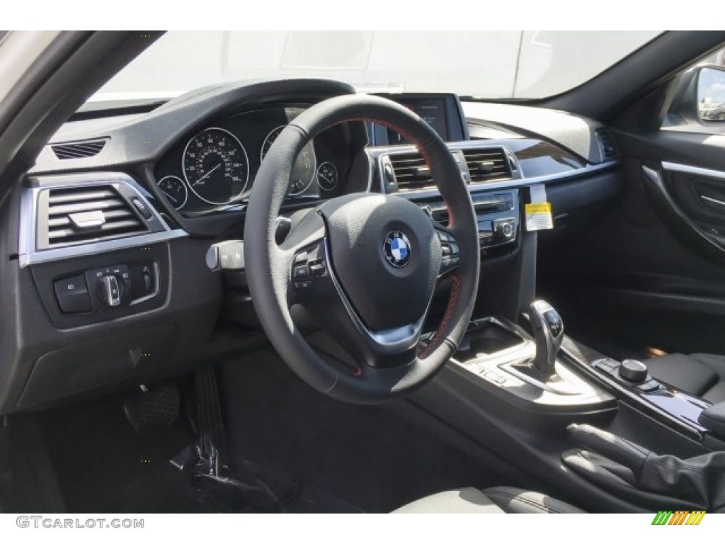 2018 3 Series 330i Sedan - Alpine White / Black photo #4