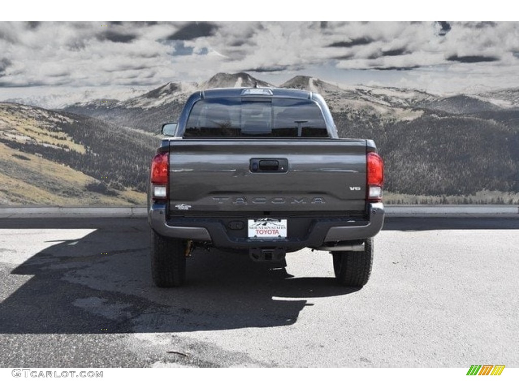 2019 Tacoma TRD Off-Road Double Cab 4x4 - Magnetic Gray Metallic / Black photo #4