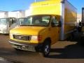 2005 Yellow Ford E Series Cutaway E350 Commercial Moving Truck  photo #4