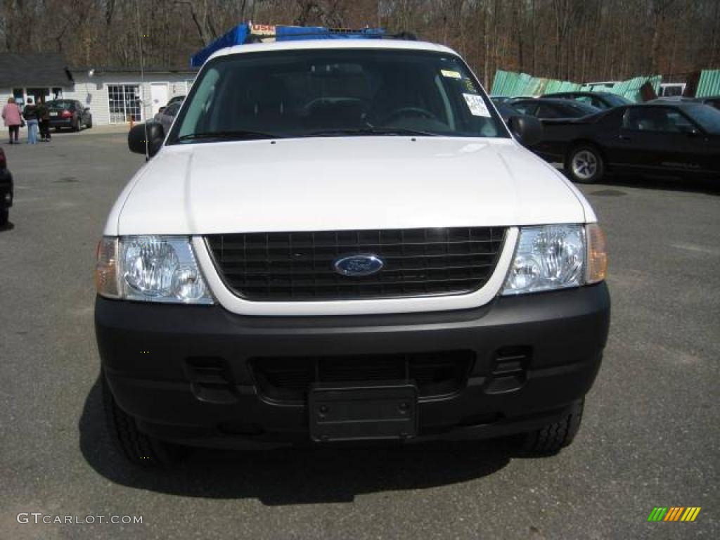 Oxford White Ford Explorer