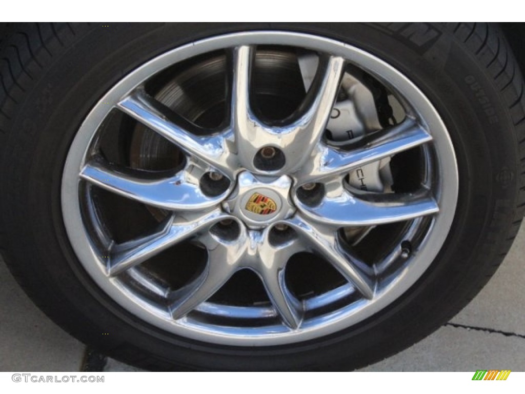 2005 Cayenne S - Crystal Silver Metallic / Black photo #10