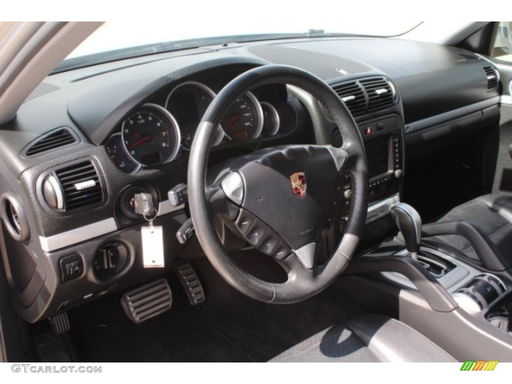 2005 Cayenne S - Crystal Silver Metallic / Black photo #13