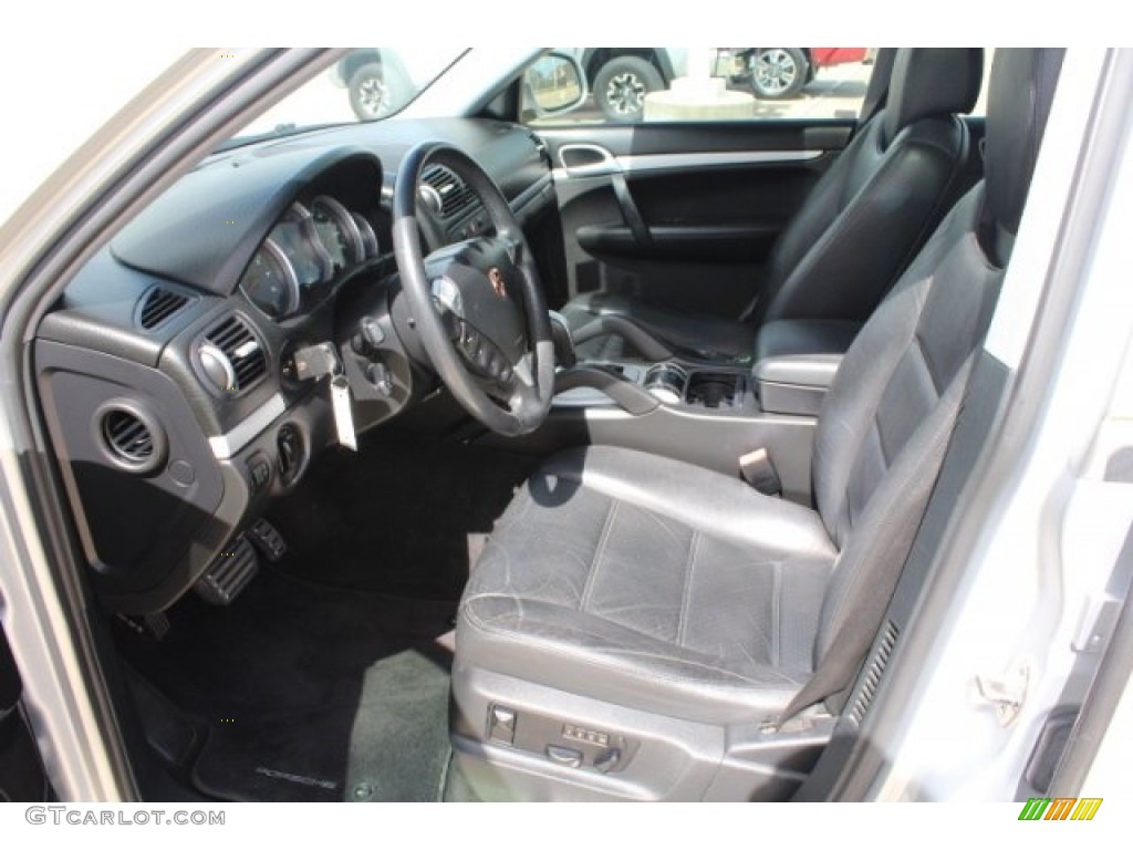 2005 Cayenne S - Crystal Silver Metallic / Black photo #14