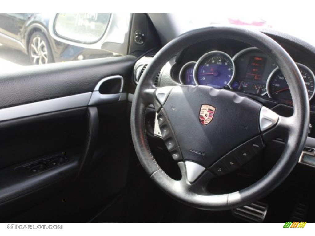 2005 Cayenne S - Crystal Silver Metallic / Black photo #24