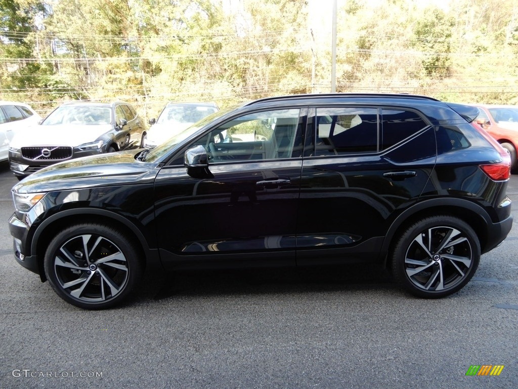 2019 XC40 T5 R-Design AWD - Black Stone / Charcoal photo #7