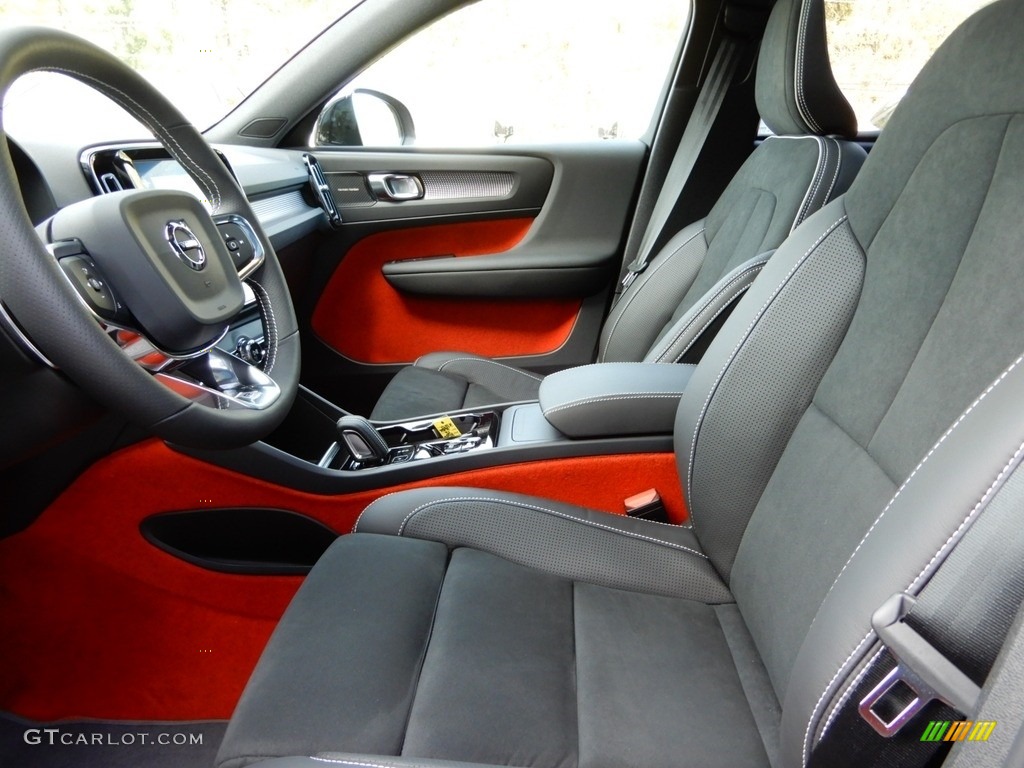 Charcoal Interior 2019 Volvo XC40 T5 R-Design AWD Photo #129867421