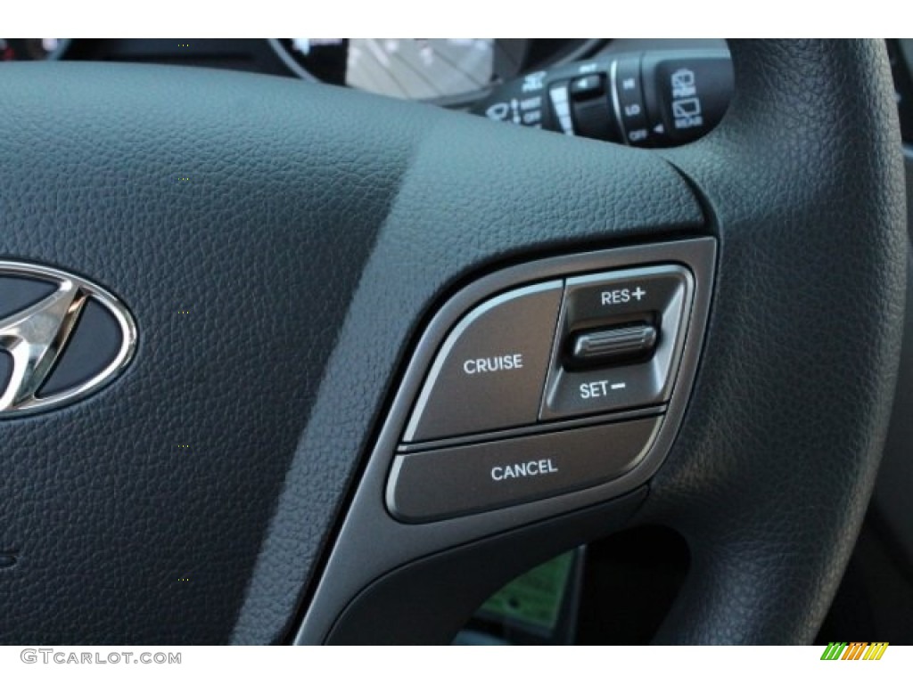 2019 Hyundai Santa Fe XL SE Gray Steering Wheel Photo #129867502