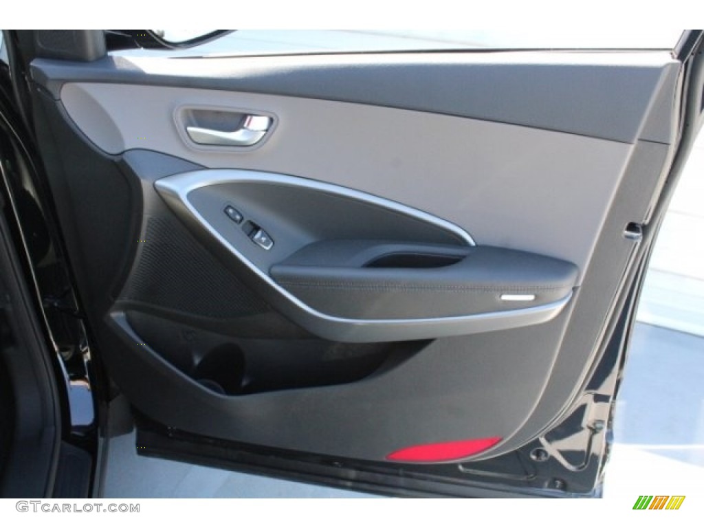 2019 Hyundai Santa Fe XL SE Gray Door Panel Photo #129867670