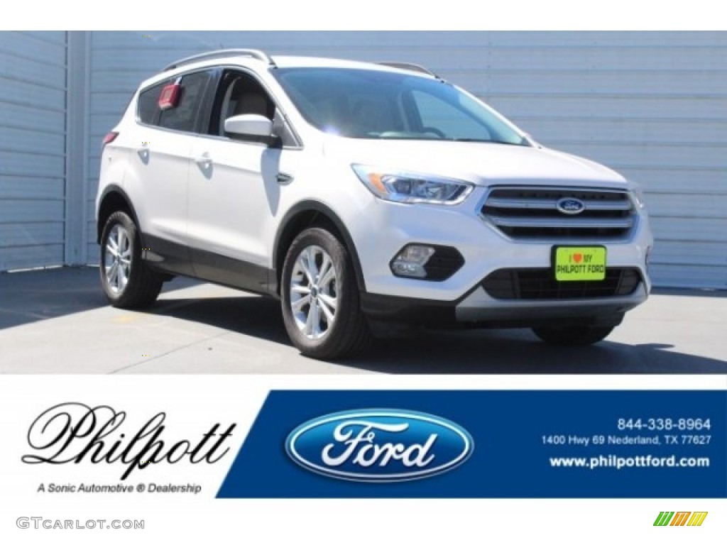 White Platinum Ford Escape