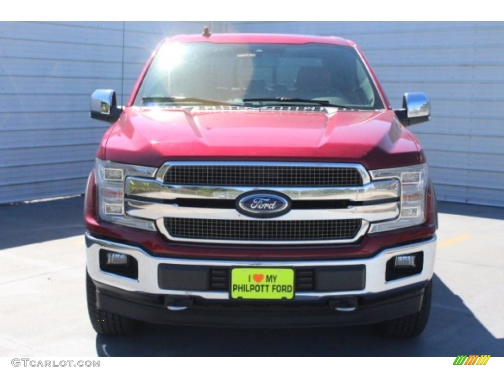 2018 F150 King Ranch SuperCrew 4x4 - Ruby Red / King Ranch Kingsville photo #2
