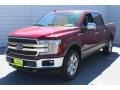 2018 Ruby Red Ford F150 King Ranch SuperCrew 4x4  photo #3