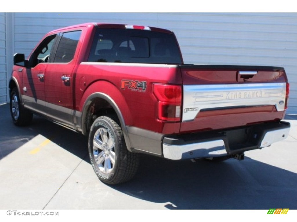 2018 F150 King Ranch SuperCrew 4x4 - Ruby Red / King Ranch Kingsville photo #9