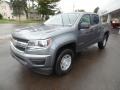 2019 Satin Steel Metallic Chevrolet Colorado WT Crew Cab 4x4  photo #1