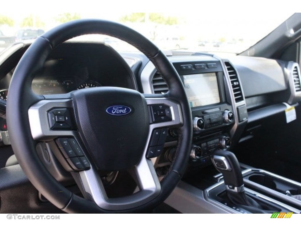 2018 F150 Platinum SuperCrew 4x4 - Ingot Silver / Black photo #14