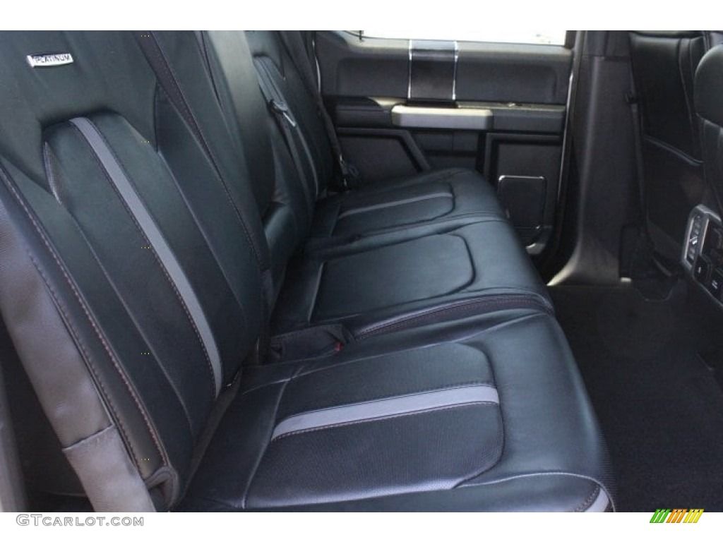 2018 F150 Platinum SuperCrew 4x4 - Ingot Silver / Black photo #31