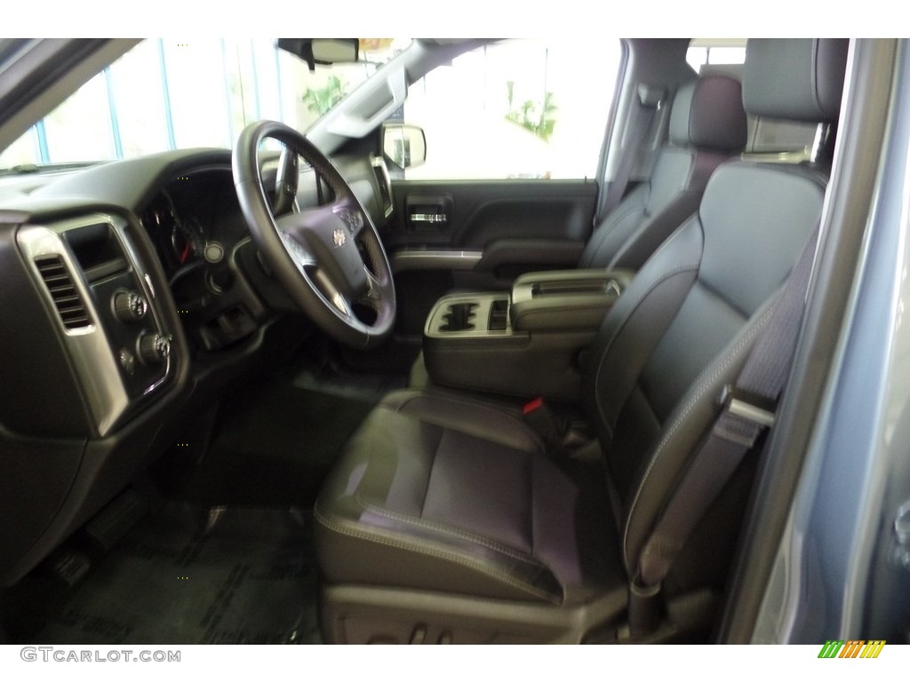 2016 Silverado 1500 LT Double Cab 4x4 - Slate Grey Metallic / Dark Ash/Jet Black photo #28