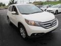 2013 White Diamond Pearl Honda CR-V EX AWD  photo #6