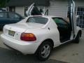 1995 Frost White Honda Del Sol Si  photo #4