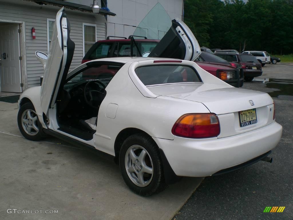 1995 Del Sol Si - Frost White / Black photo #6