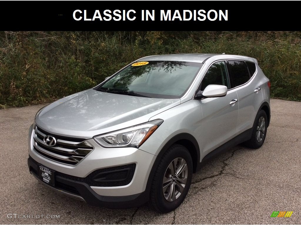 2015 Santa Fe Sport 2.4 AWD - Sparkling Silver / Gray photo #1