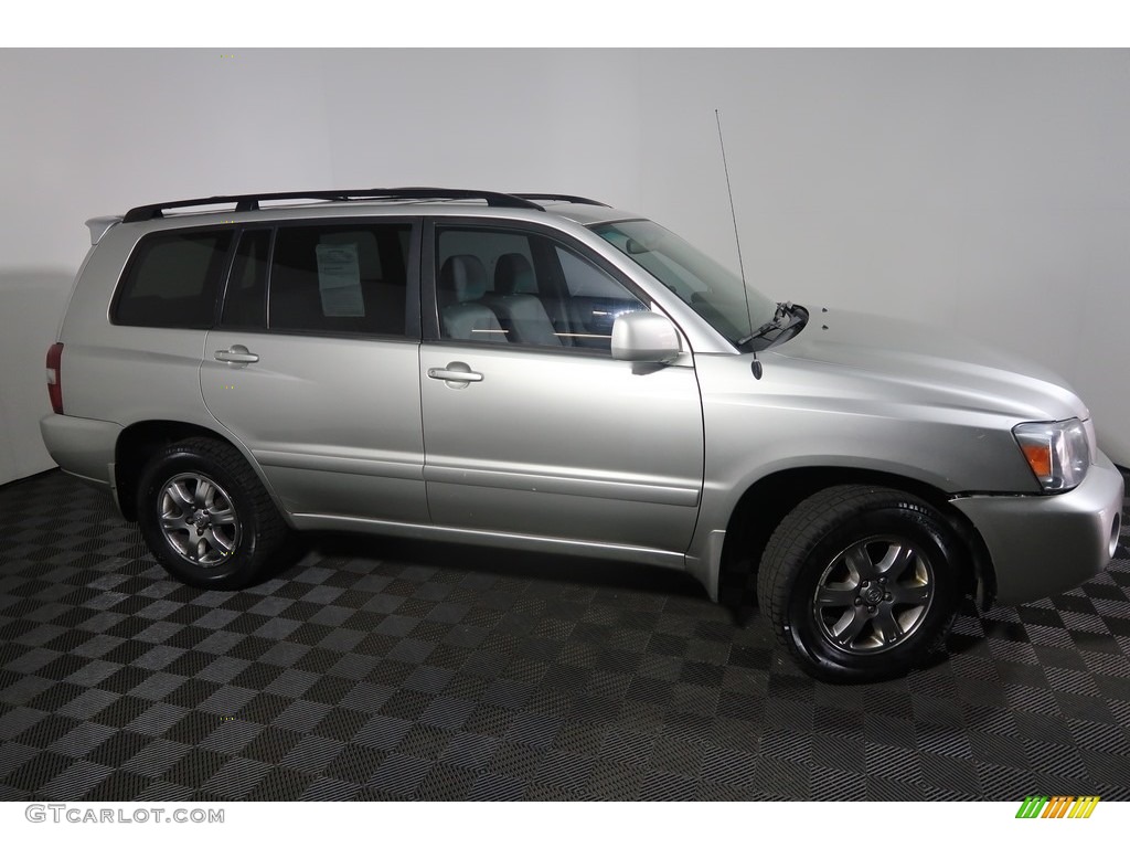 2007 Highlander Limited 4WD - Millenium Silver Metallic / Ash Gray photo #5