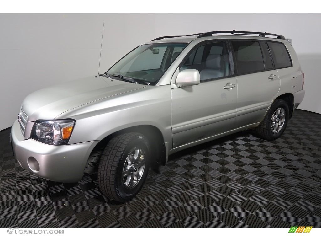 2007 Highlander Limited 4WD - Millenium Silver Metallic / Ash Gray photo #9