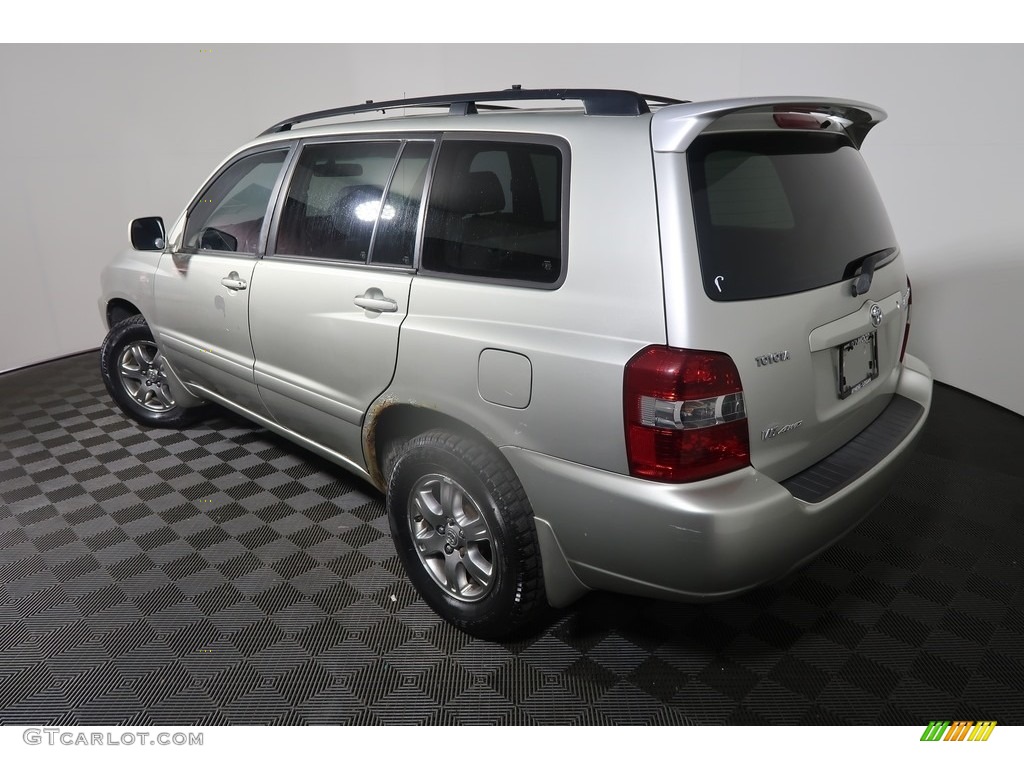2007 Highlander Limited 4WD - Millenium Silver Metallic / Ash Gray photo #11
