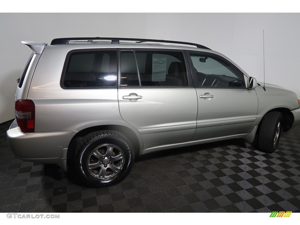 2007 Highlander Limited 4WD - Millenium Silver Metallic / Ash Gray photo #14