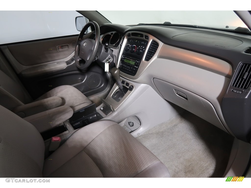 2007 Highlander Limited 4WD - Millenium Silver Metallic / Ash Gray photo #15