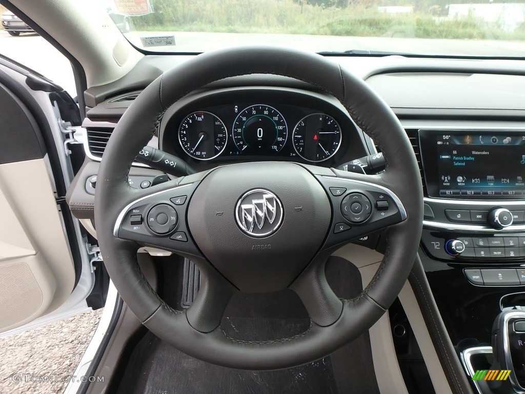 2019 Buick LaCrosse Essence Light Neutral Steering Wheel Photo #129878341