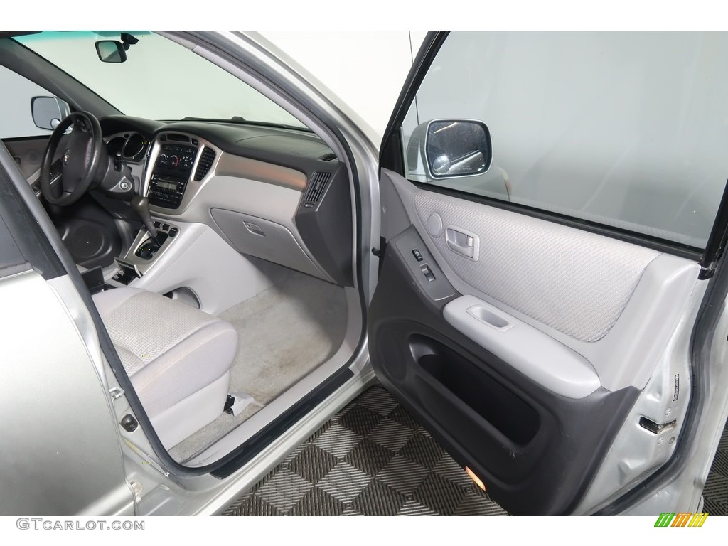 2007 Highlander Limited 4WD - Millenium Silver Metallic / Ash Gray photo #41