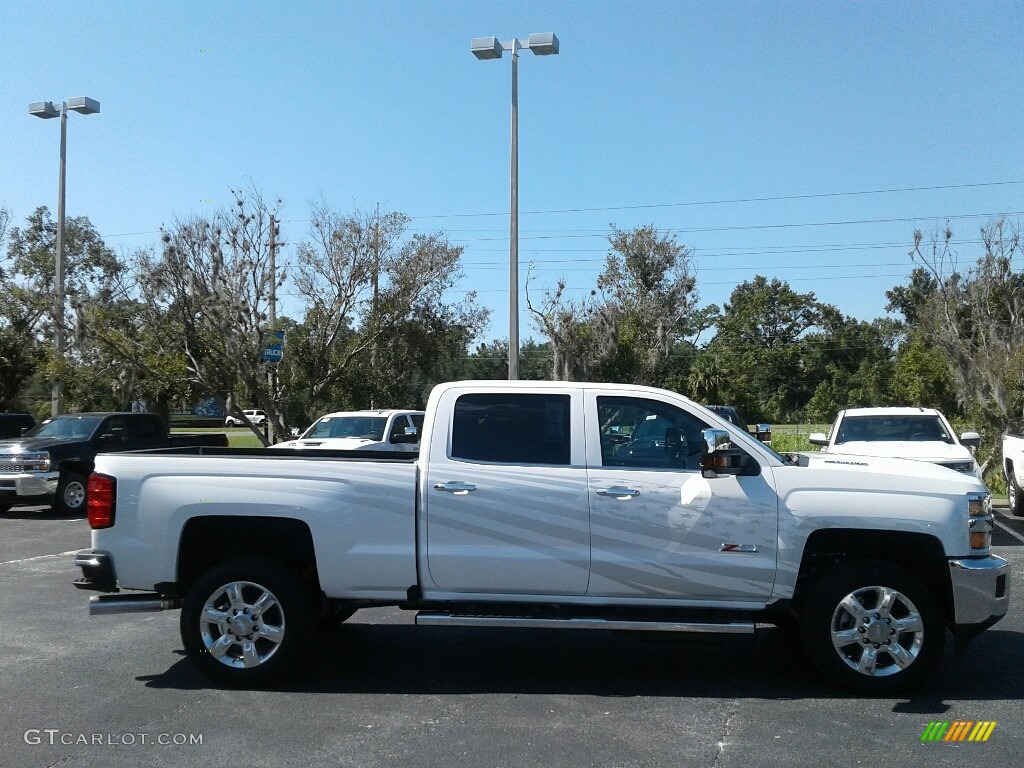 2019 Silverado 2500HD LTZ Crew Cab 4WD - Iridescent Pearl Tricoat / Jet Black photo #6